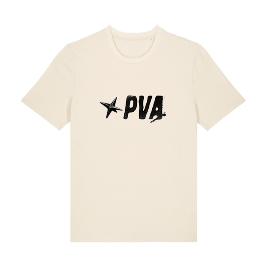 PVA Logo Tee Natural