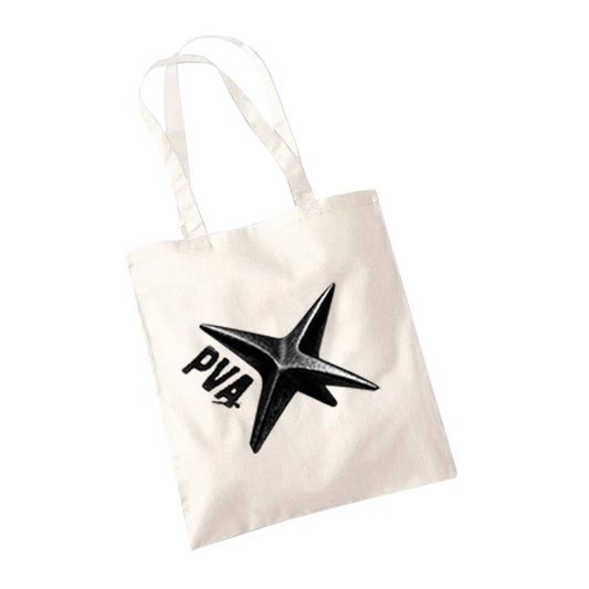 PVA Logo Tote Bag Natural